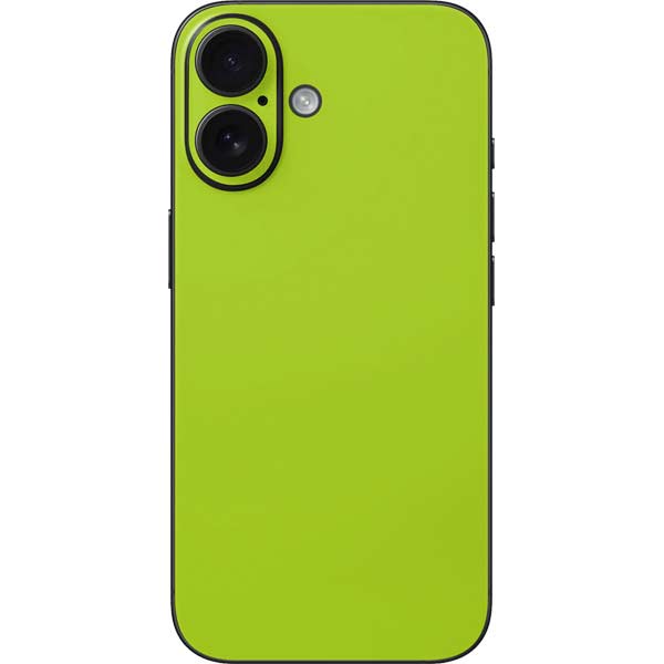 Color Pop Laser Lime iPhone 16 Skin