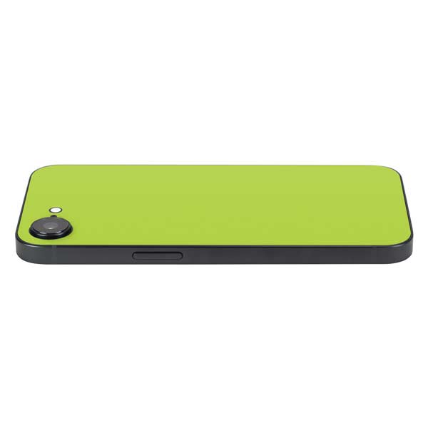Color Pop Laser Lime iPhone 16e Skin