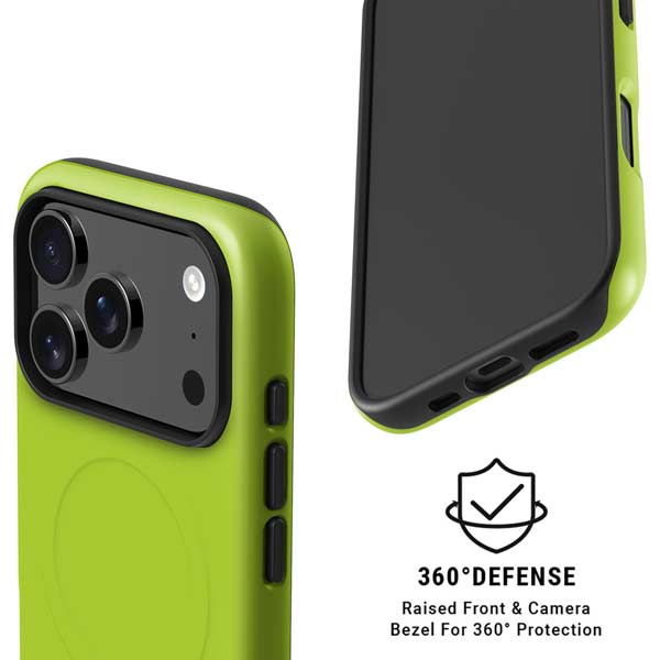 Color Pop Laser Lime iPhone 17 Pro Max Magsafe Impact Case