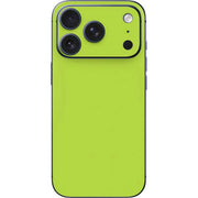 Color Pop Laser Lime iPhone 17 Pro Skin