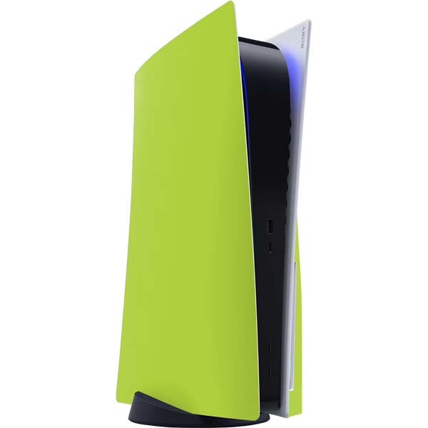 Color Pop Laser Lime PS5 Console Skin