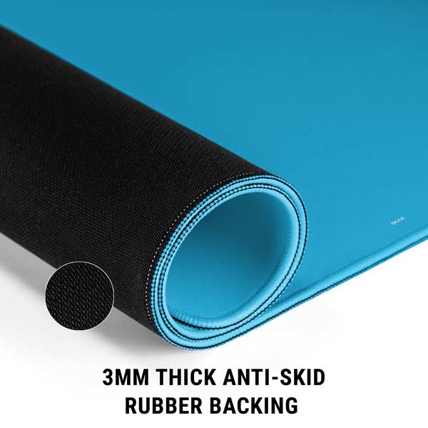 Color Pop Turbo Cyan Gaming Mouse Pad