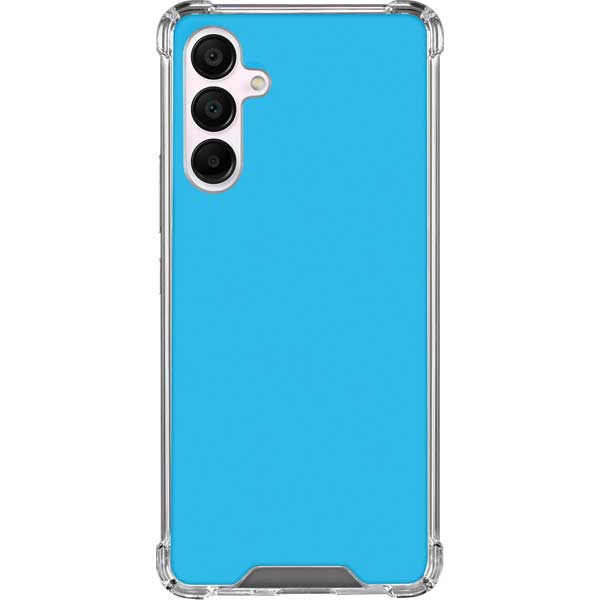 Color Pop Turbo Cyan Galaxy A16 5G Clear Case
