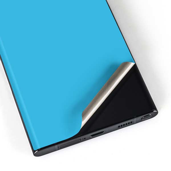 Color Pop Turbo Cyan Galaxy S23 Ultra Skin