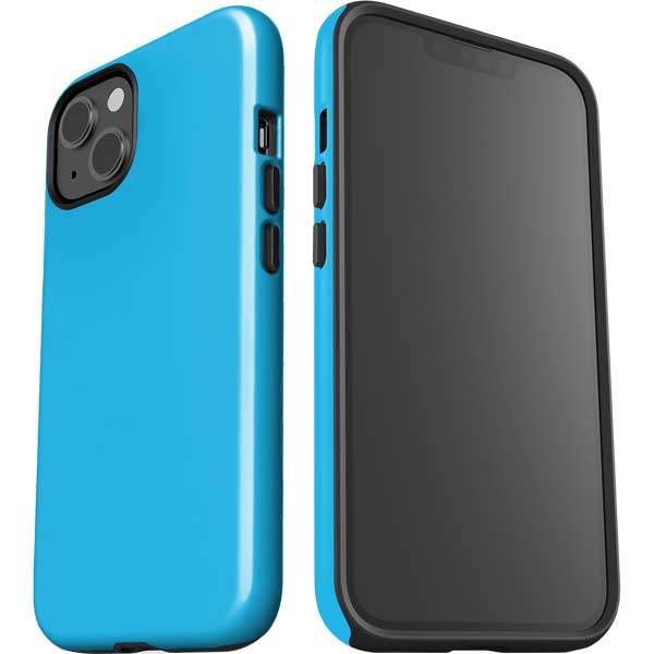 Color Pop Turbo Cyan iPhone 14 Impact Case
