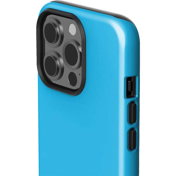 Color Pop Turbo Cyan iPhone 14 Pro Impact Case