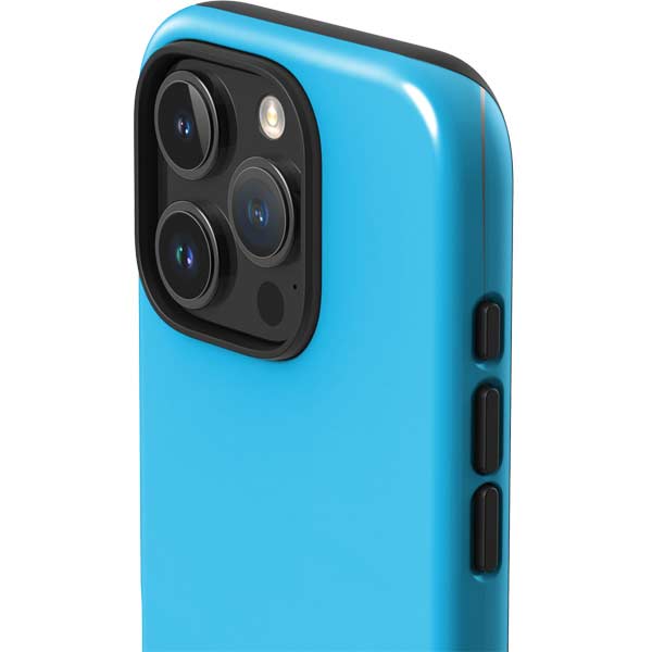 Color Pop Turbo Cyan iPhone 16 Pro Max Impact Case