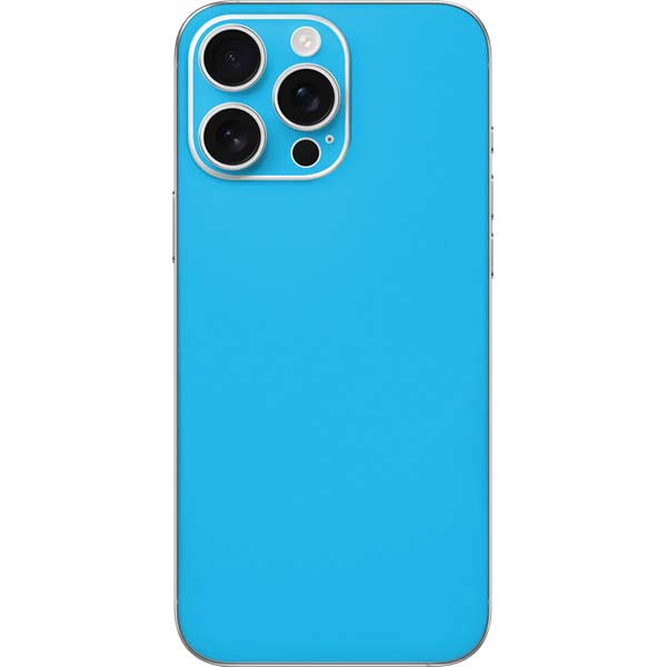 Color Pop Turbo Cyan iPhone 16 Pro Max Skin