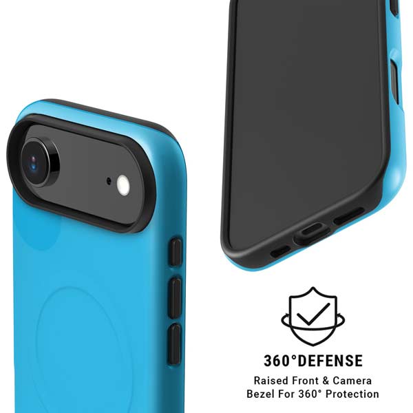 Color Pop Turbo Cyan iPhone 17 Air Magsafe Impact Case