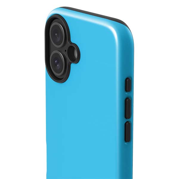 Color Pop Turbo Cyan iPhone 17 Impact Case