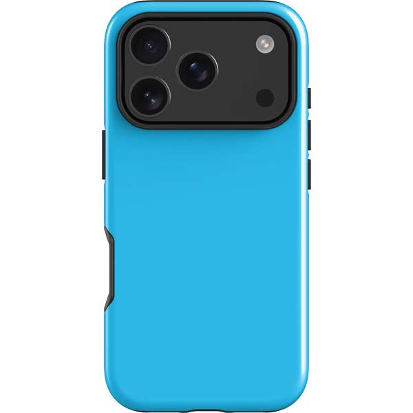 Color Pop Turbo Cyan iPhone 17 Pro Impact Case