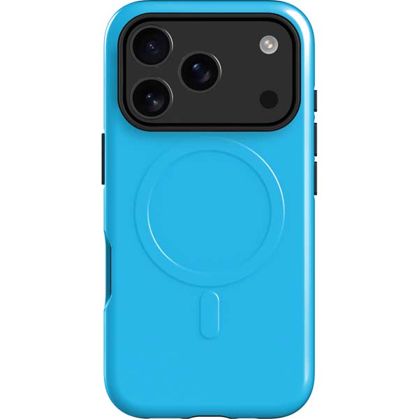 Color Pop Turbo Cyan iPhone 17 Pro Max Magsafe Impact Case