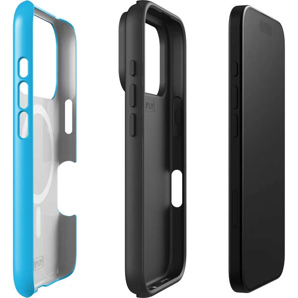 Color Pop Turbo Cyan iPhone 17 Pro Max Magsafe Impact Case