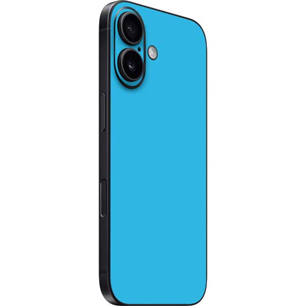 Color Pop Turbo Cyan iPhone 17 Skin