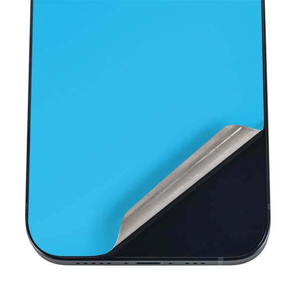 Color Pop Turbo Cyan iPhone 17 Skin