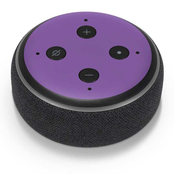 Color Pop VHS Purple Amazon Echo Dot Skin