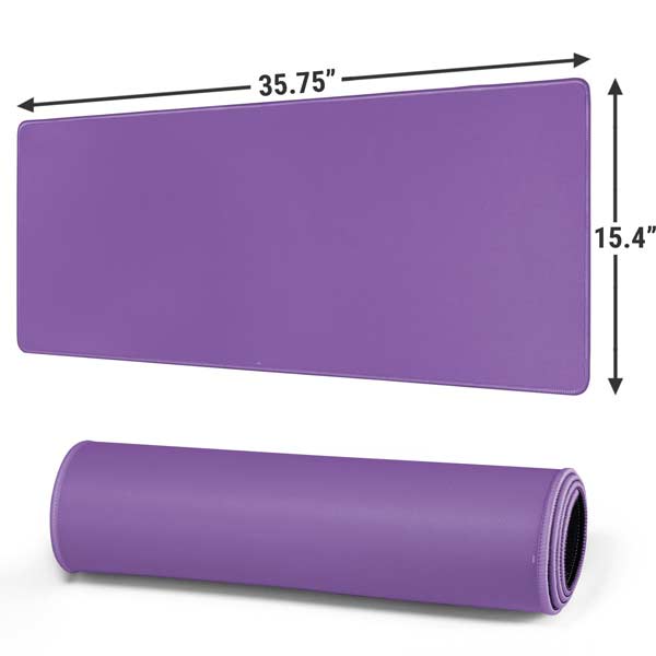 Color Pop VHS Purple Gaming Mouse Pad