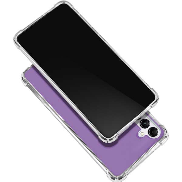 Color Pop VHS Purple Galaxy A16 5G Clear Case