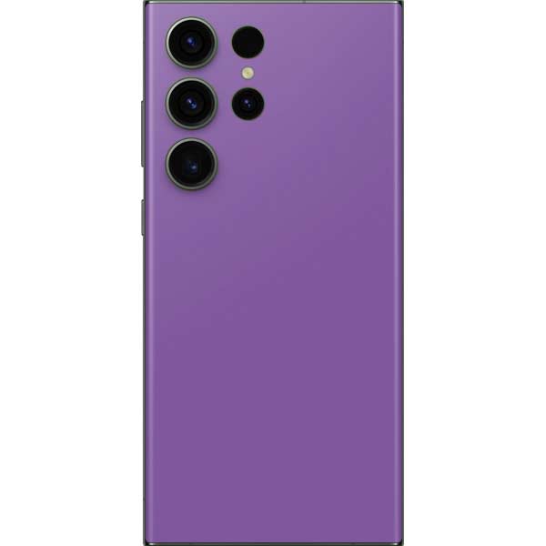 Color Pop VHS Purple Galaxy S23 Ultra Skin