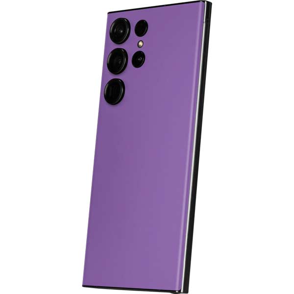 Color Pop VHS Purple Galaxy S23 Ultra Skin