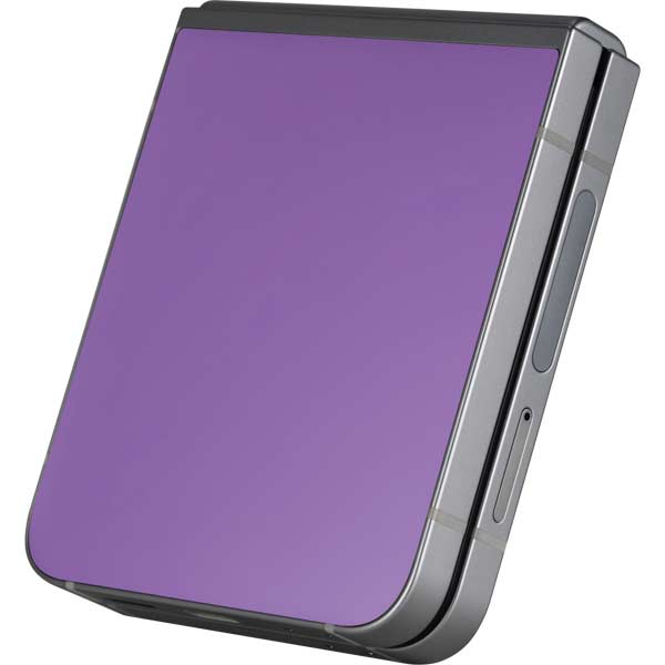 Color Pop VHS Purple Galaxy Z Flip6 Skin