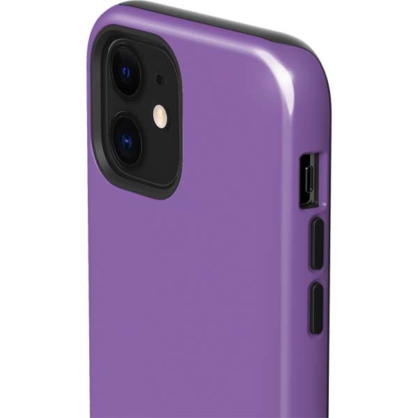 Color Pop VHS Purple iPhone 12 Impact Case