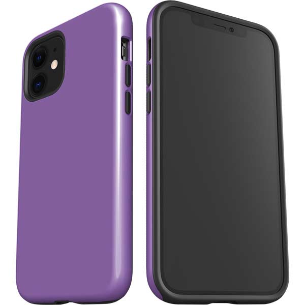 Color Pop VHS Purple iPhone 12 Impact Case