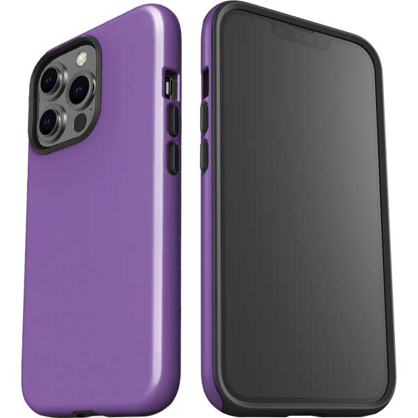 Color Pop VHS Purple iPhone 13 Pro Impact Case