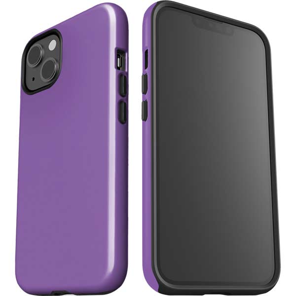 Color Pop VHS Purple iPhone 14 Plus Impact Case