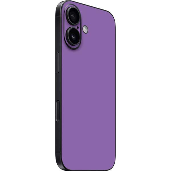 Color Pop VHS Purple iPhone 16 Plus Skin
