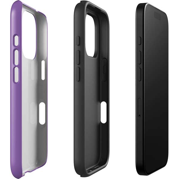 Color Pop VHS Purple iPhone 16 Pro Impact Case