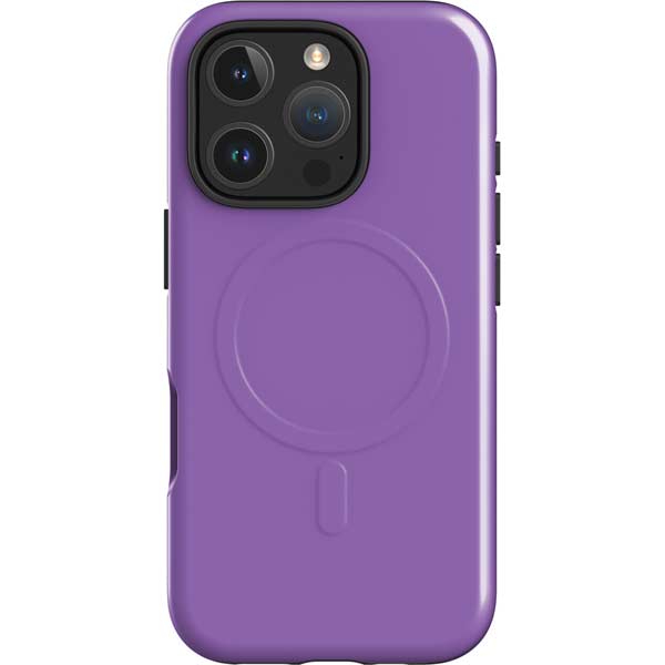 Color Pop VHS Purple iPhone 16 Pro Magsafe Impact Case