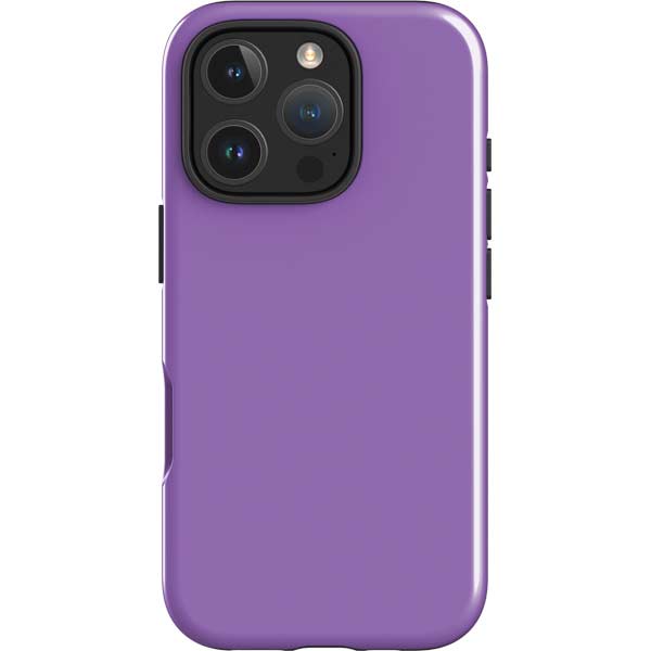 Color Pop VHS Purple iPhone 16 Pro Max Impact Case
