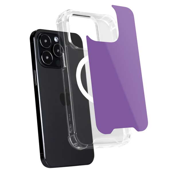 Color Pop VHS Purple iPhone 16 Pro Max MagSafe Case