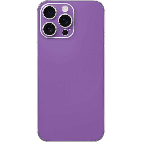 Color Pop VHS Purple iPhone 16 Pro Max Skin