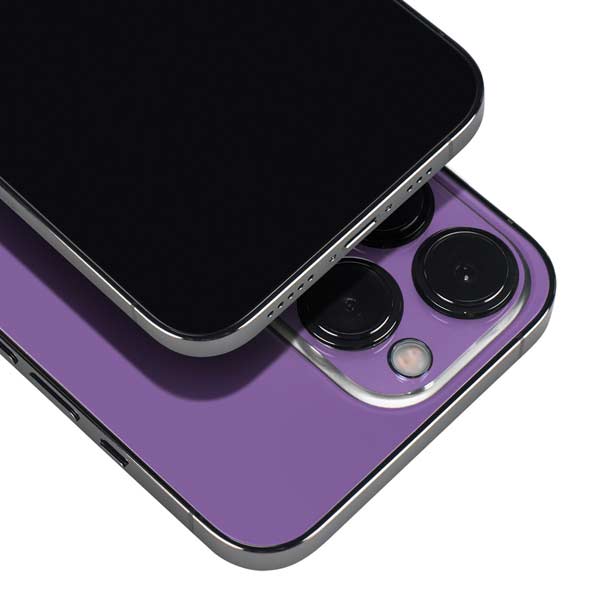 Color Pop VHS Purple iPhone 16 Pro Max Skin