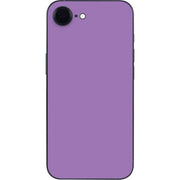 Color Pop VHS Purple iPhone 16e Skin