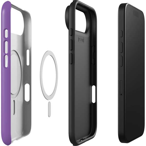 Color Pop VHS Purple iPhone 17 Air Magsafe Impact Case