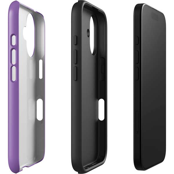 Color Pop VHS Purple iPhone 17 Impact Case