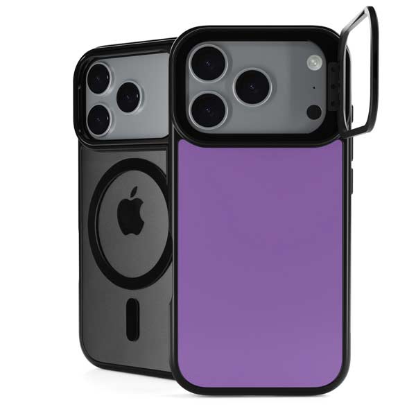 Color Pop VHS Purple iPhone 17 Pro Kickstand Case
