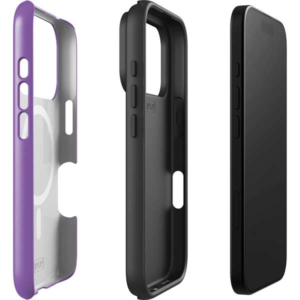 Color Pop VHS Purple iPhone 17 Pro Max Magsafe Impact Case