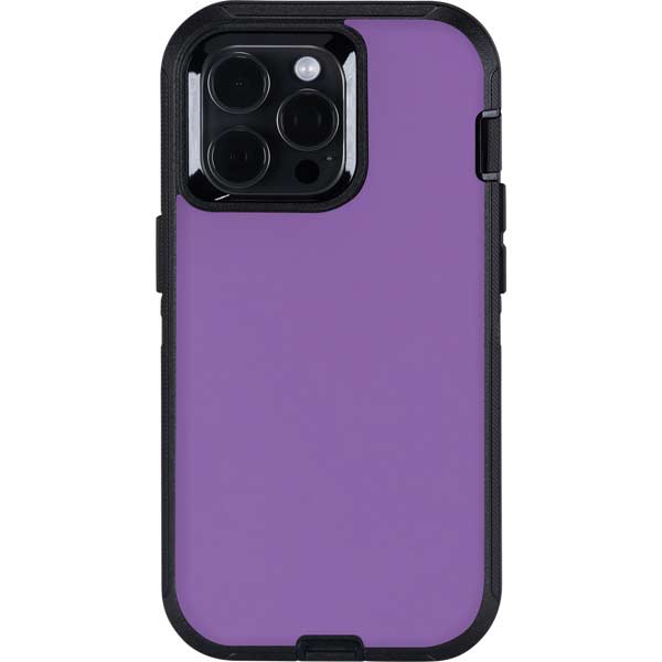 Color Pop VHS Purple Otterbox Defender iPhone Skin