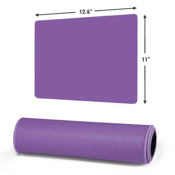 Color Pop VHS Purple Gaming Mouse Pad