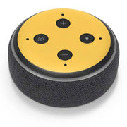 Color Pop Yellow Delight Amazon Echo Dot Skin