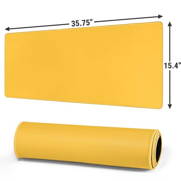 Color Pop Yellow Delight Gaming Mouse Pad