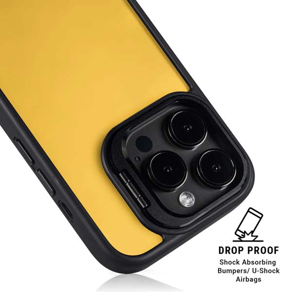 Color Pop Yellow Delight iPhone 14 Pro Kickstand Case
