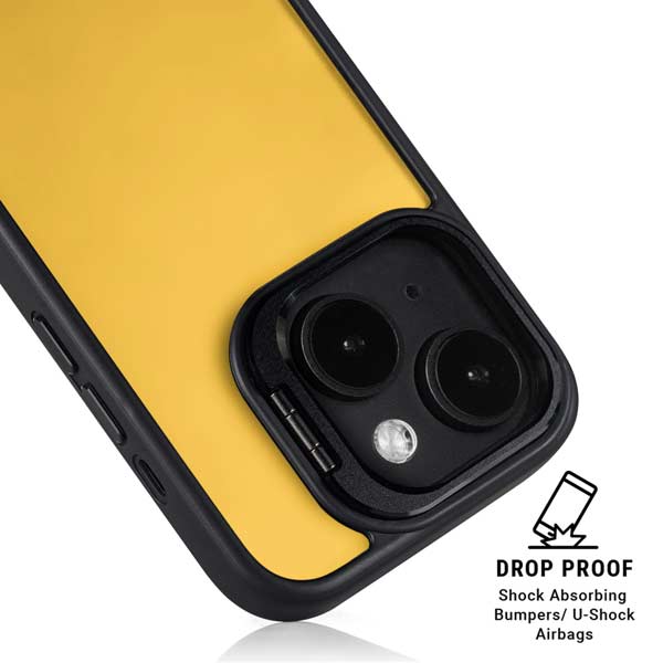 Color Pop Yellow Delight iPhone 16 Plus Kickstand Case