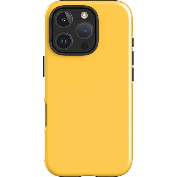 Color Pop Yellow Delight iPhone 16 Pro Max Impact Case