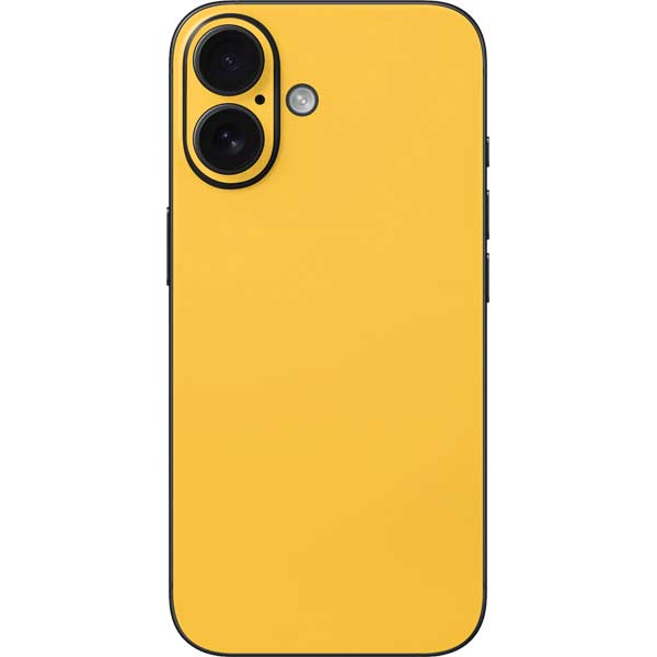 Color Pop Yellow Delight iPhone 16 Skin