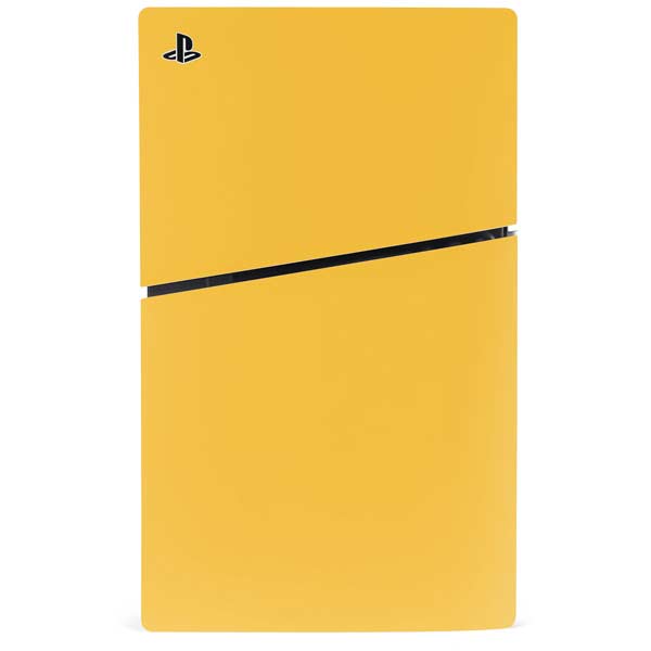 Color Pop Yellow Delight PS5 Slim Digital Edition Console Skin